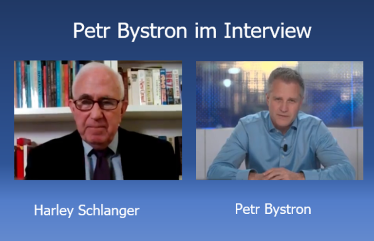 Harley Schlanger im Gespräch mit Petr Bystron