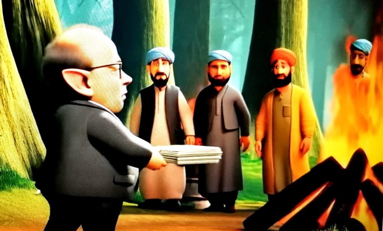 Karzeł Fritz rujnuje bajkowy las (fałszywe wideo AI)