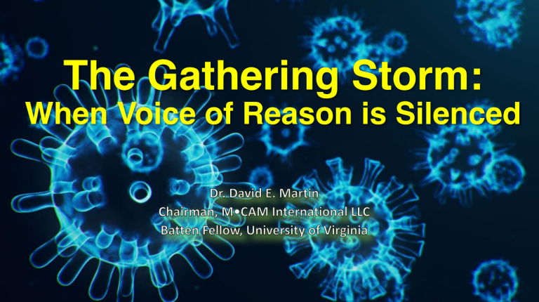 Dr. David E. Martin: „Das transatlantische CoV-Experiment begann schon vor 60 Jahren!“