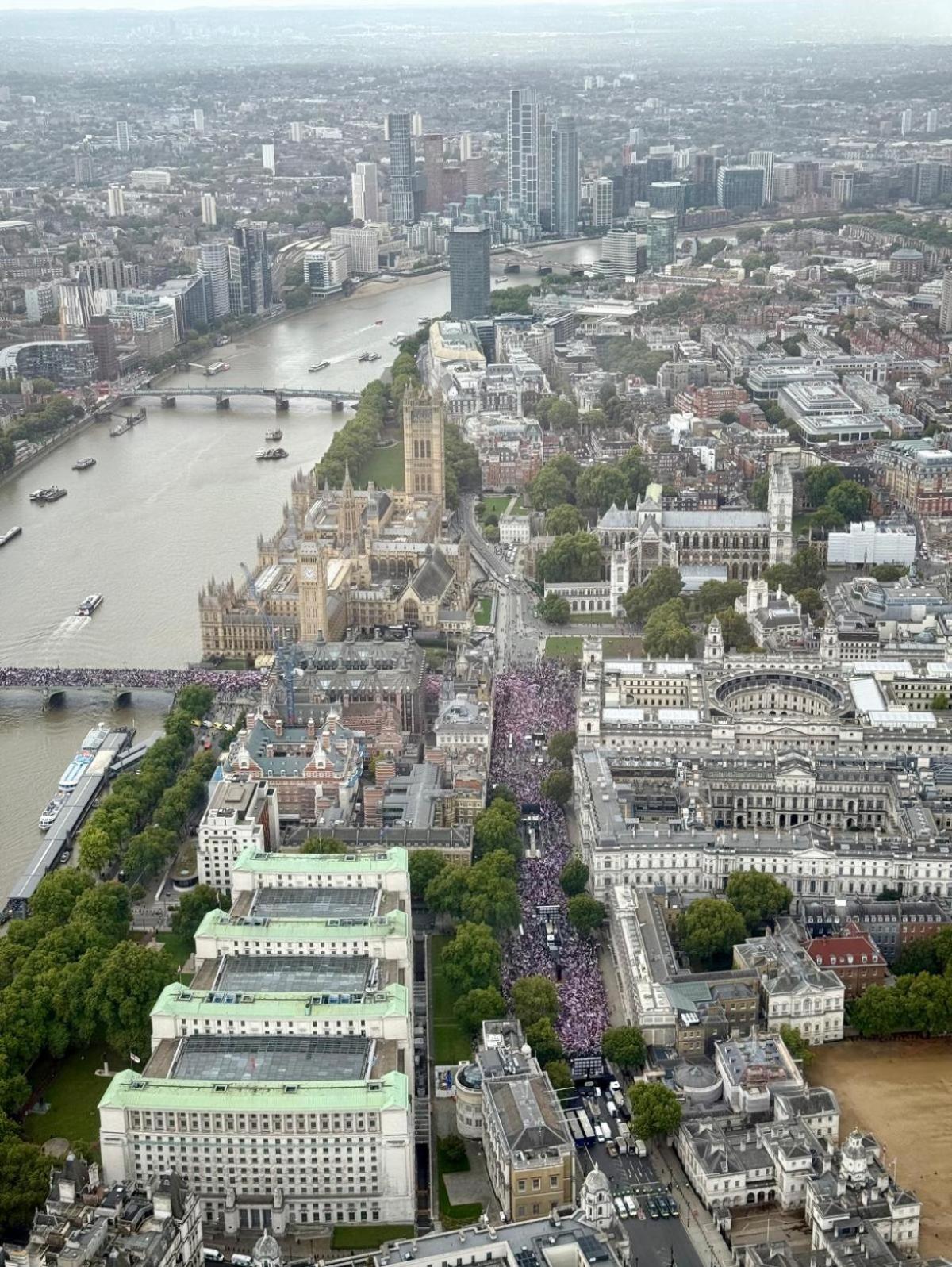 „Trzy miliony“ na demonstracji antymigracyjnej w Londynie (filmy)