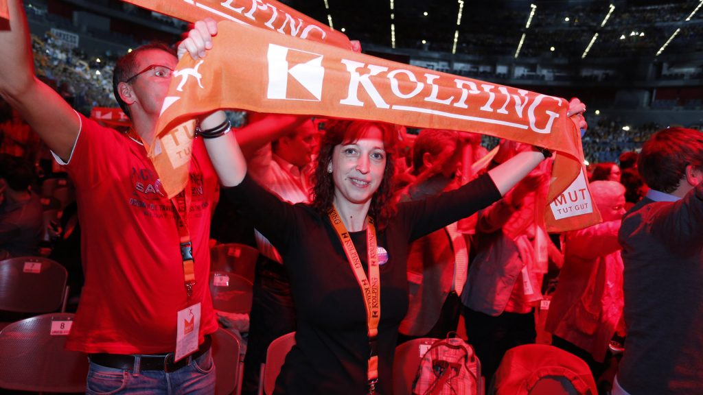 Brak członków AfD w państwowym katolickim związku Kolpinga.