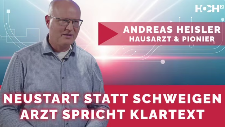 Andreas Heisler z uniewinnienia na sali sądowej do nowego projektu zdrowotnego