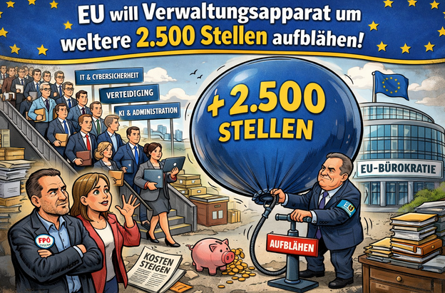 UE rozbuduje aparat administracyjny o kolejne 2.500 etatów