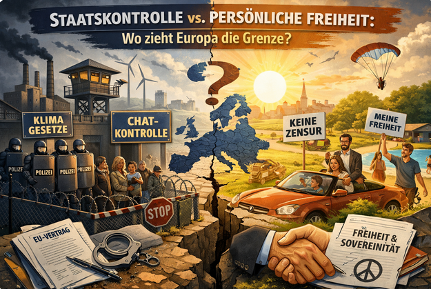 Kontrola państwowa a wolność osobista: Gdzie Europa stawia granice?