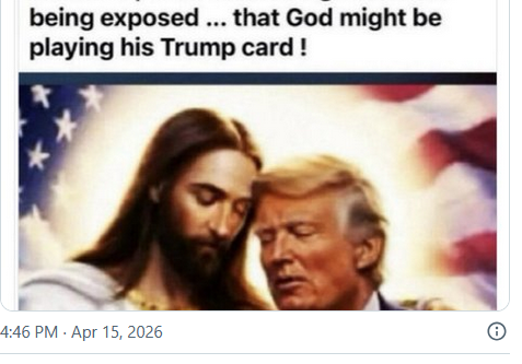 Trump, Jesus und die Macht der Bilder: Provokation oder Strategie?