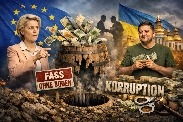 Pomimo korupcji: Bruksela przelewa kolejne 2,7 miliarda euro do Kijowa