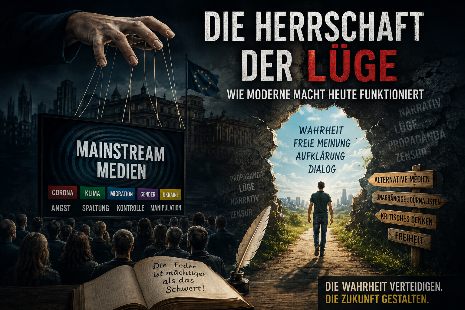 Die Herrschaft der Lüge – Wie moderne Macht heute funktioniert