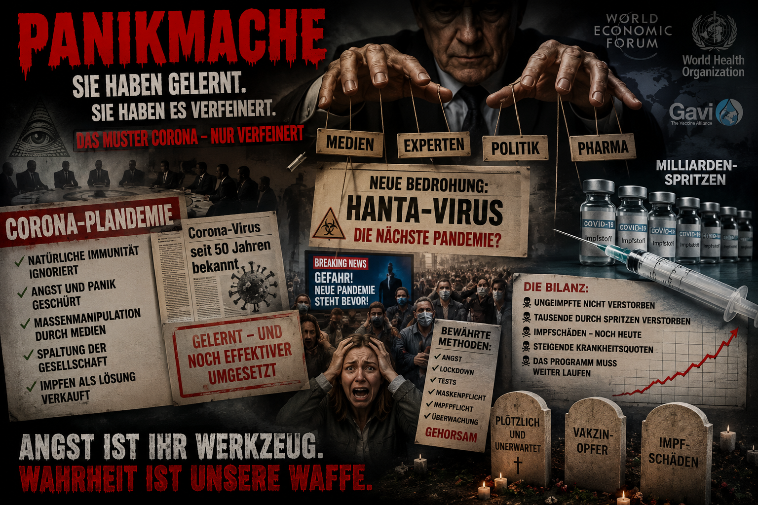 Historia wirusa Hanta jest sprytnie skonstruowana