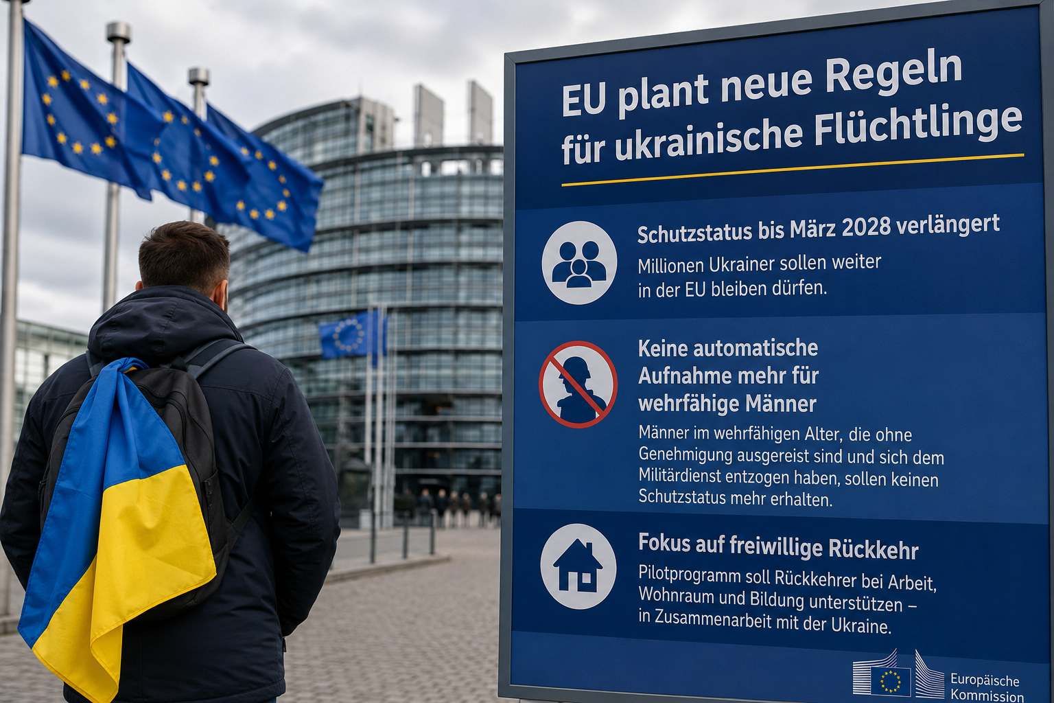 Schickt die EU ukrainische Männer an die Front?