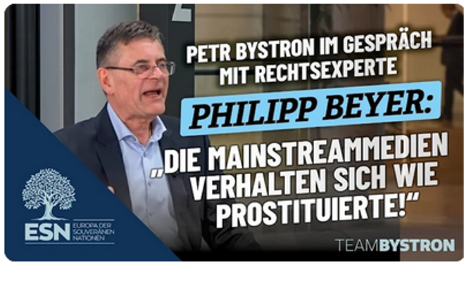Wpływ na wybory, potęga mediów i wolność prasy – Petr Bystron w rozmowie z Philippem Beyerem