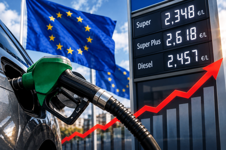 Kraftstoffpreise in der EU steigen drastisch