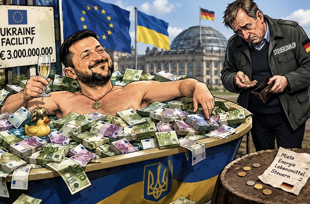 EU stimmt Auszahlung an Ukraine von fast drei Milliarden Euro zu