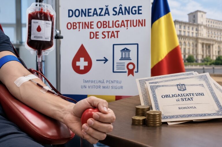 «Blut gegen Geld“-Rumänien lockt Blutspender mit Staatsanleihen und hohen Zinsen