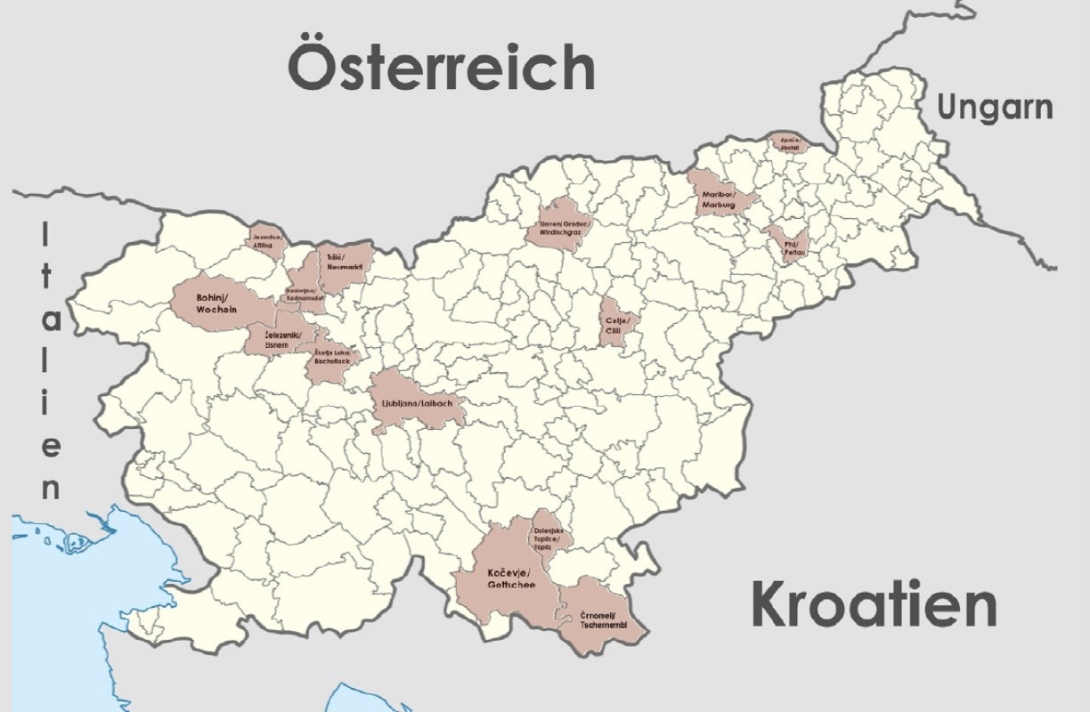 Österreich fordert erneut Anerkennung der deutschen Volksgruppe in Slowenien Österreich fordert erneut Anerkennung der deutschen Volksgruppe in Slowenien