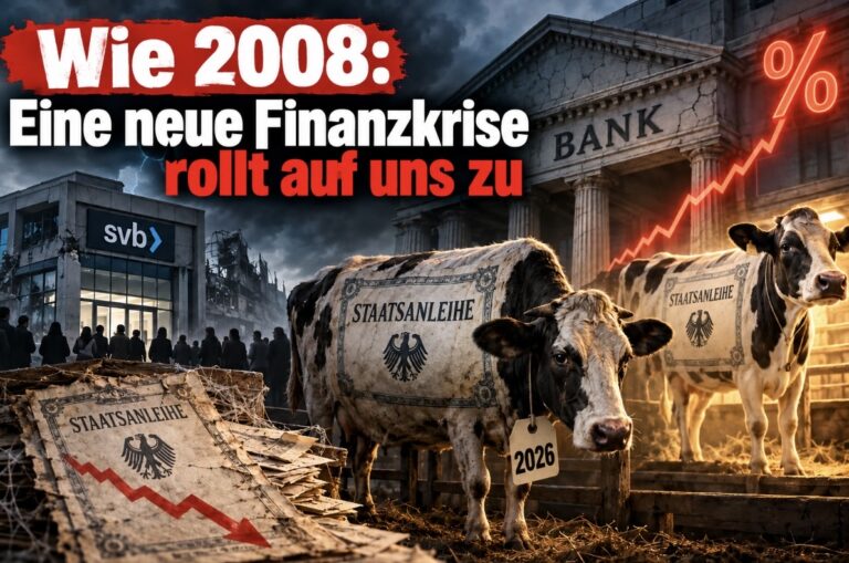 Wie 2008: Eine neue Finanzkrise rollt auf uns zu